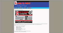Desktop Screenshot of learning-2-drive.co.uk
